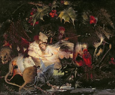 The Fairy Bower by John Anster Fitzgerald